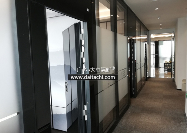 办公室会议厅 玻璃 活动隔断 广州胜伦律师事务所 项目